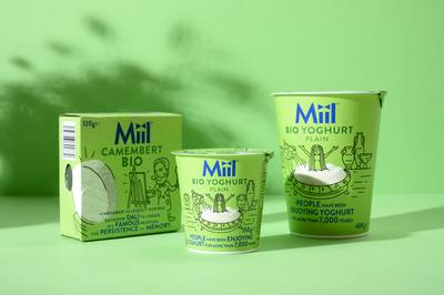 牛乳制品包裝設計賞析——Miil 包裝制品